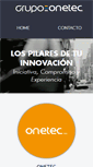 Mobile Screenshot of grupoonetec.com